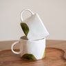Cappuccino Mug Labo Olive Green - Things I Like Things I Love
