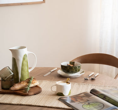Cappuccino Mug Labo Olive Green - Things I Like Things I Love