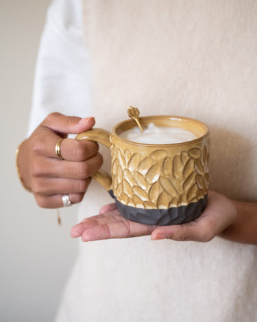 Cappuccino Mug Maja Mustard - Things I Like Things I Love