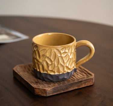 Cappuccino Mug Maja Mustard - Things I Like Things I Love