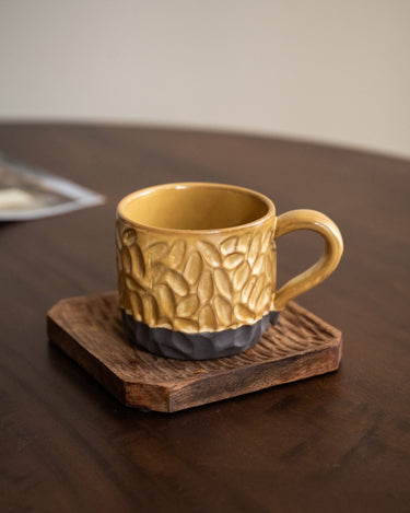 Cappuccino Mug Maja Mustard - Things I Like Things I Love