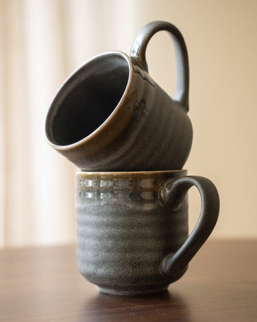 Cappuccino Mug Maud Dark Green - Things I Like Things I Love