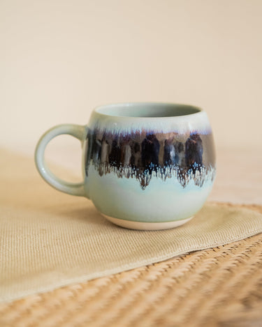 Cappuccino Mug Round Sea - Things I Like Things I Love