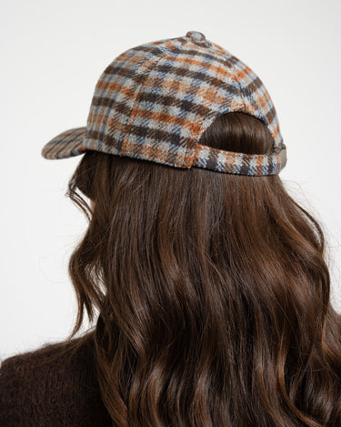 Checked Cap Blue - Things I Like Things I Love