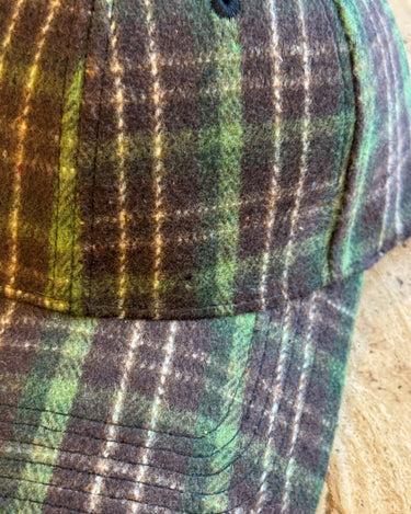 Checked Cap Green - Things I Like Things I Love