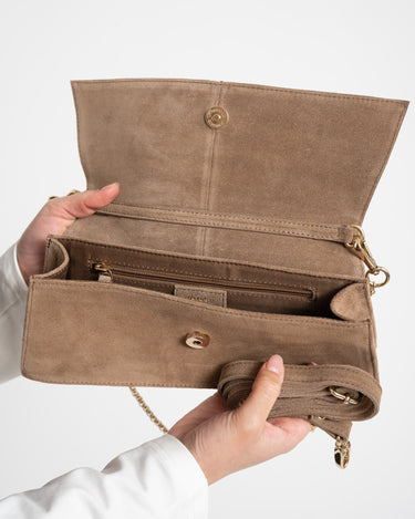 Classic Clutch Bag Brown - Things I Like Things I Love