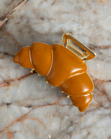 Claw Clip Croissant Brown - Things I Like Things I Love