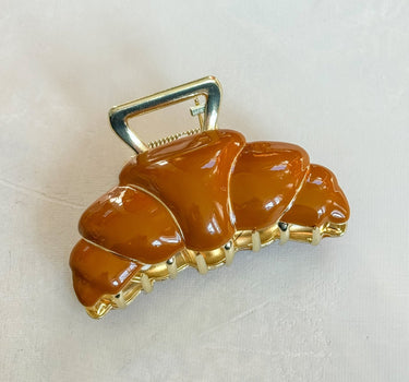 Claw Clip Croissant Brown - Things I Like Things I Love