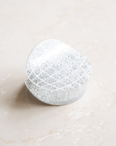 Claw Clip Discoball Silver - Things I Like Things I Love