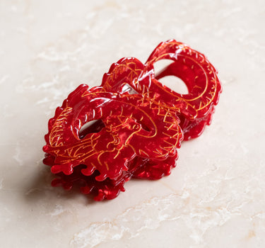 Claw Clip Dragon Red - Things I Like Things I Love