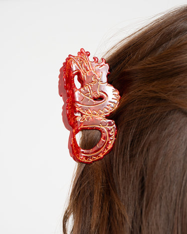 Claw Clip Dragon Red - Things I Like Things I Love