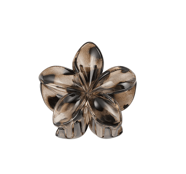 Claw Clip Flower Brown - Things I Like Things I Love