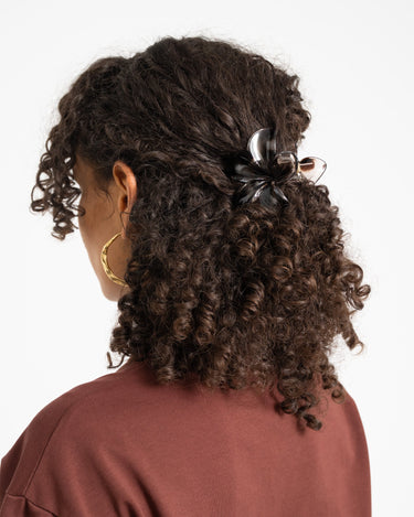 Claw Clip Flower Brown - Things I Like Things I Love