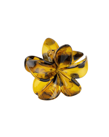 Claw Clip Flower Yellow - Things I Like Things I Love