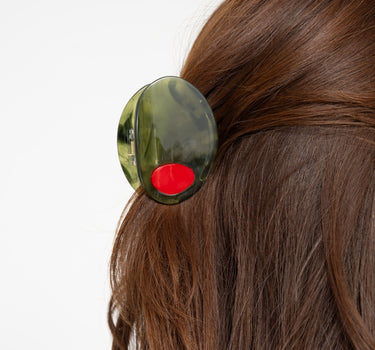 Claw Clip Olive Green - Things I Like Things I Love