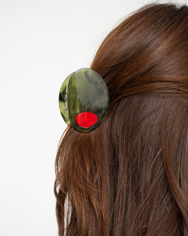Claw Clip Olive Green - Things I Like Things I Love
