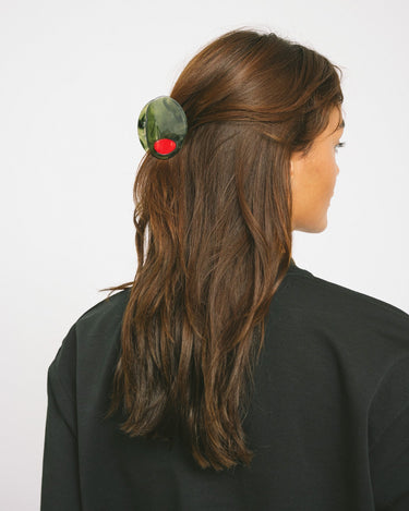 Claw Clip Olive Green - Things I Like Things I Love