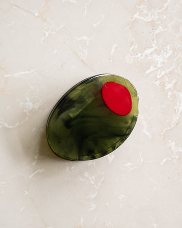 Claw Clip Olive Green - Things I Like Things I Love