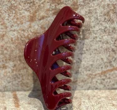 Claw Clip Rosa Burgundy - Things I Like Things I Love