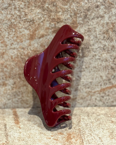 Claw Clip Rosa Burgundy - Things I Like Things I Love