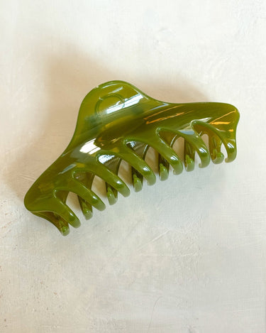 Claw Clip Rosa Matcha Green - Things I Like Things I Love