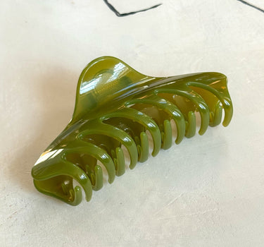 Claw Clip Rosa Matcha Green - Things I Like Things I Love