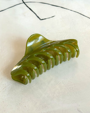 Claw Clip Rosa Matcha Green - Things I Like Things I Love