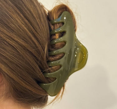 Claw Clip Rosa Matcha Green - Things I Like Things I Love