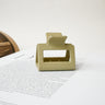 Claw Clip Solid Matte Khaki - Things I Like Things I Love