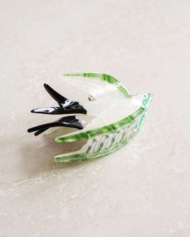 Claw Clip Swallow Green - Things I Like Things I Love