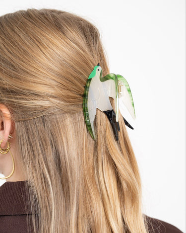 Claw Clip Swallow Green - Things I Like Things I Love