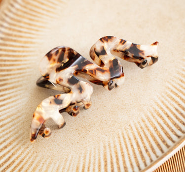 Claw Clip Tortoise Curl Brown - Things I Like Things I Love