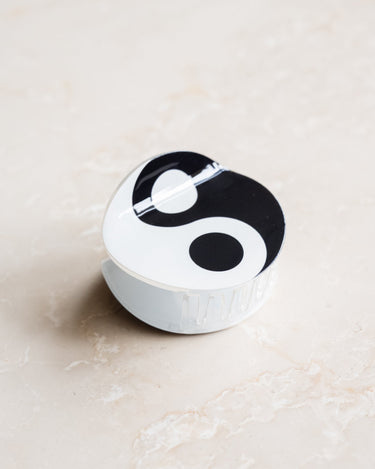 Claw Clip Yin Yang Roundy Black - Things I Like Things I Love