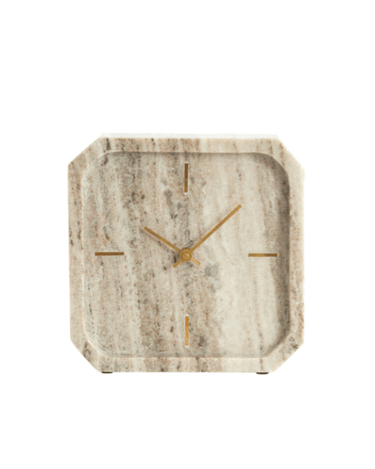 Clock Pablia Marble - Things I Like Things I Love