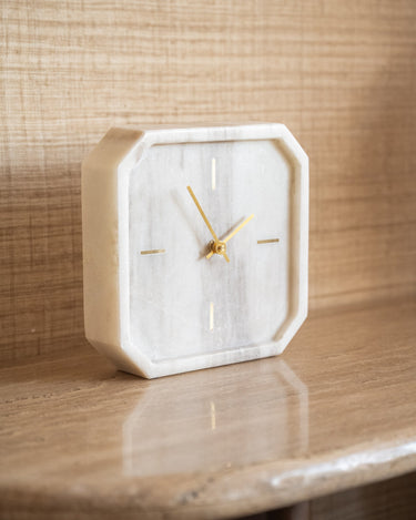 Clock Pablia Marble - Things I Like Things I Love