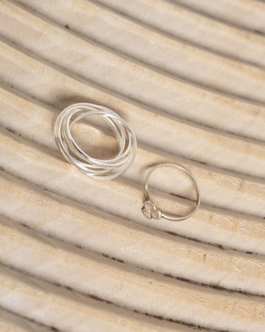 Clover Ring Silver - Things I Like Things I Love