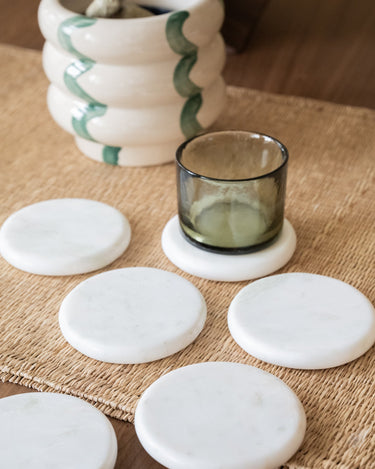 Coaster Lily Marble - SET OF 6 / 1PC - Things I Like Things I Love