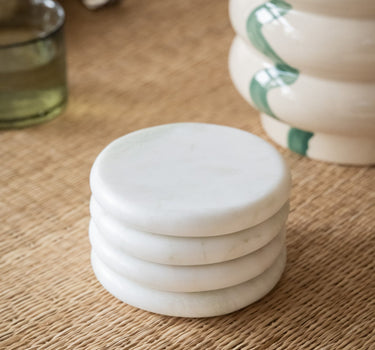 Coaster Lily Marble - SET OF 6 / 1PC - Things I Like Things I Love