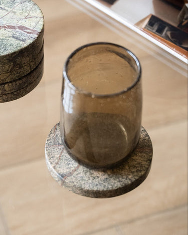 Coaster Marble Green - SET OF 6 - Things I Like Things I Love