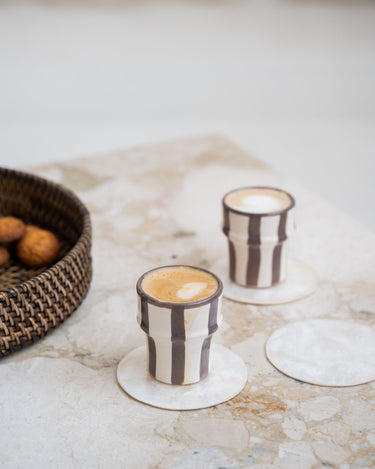 Coaster Shell Ivory 1PC - Things I Like Things I Love