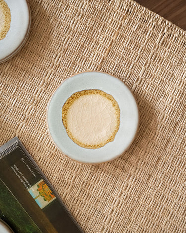 Coaster Stoneware Ecru 1PC - Things I Like Things I Love