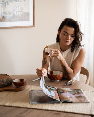 Coffee Mug Labo Burgundy - Things I Like Things I Love