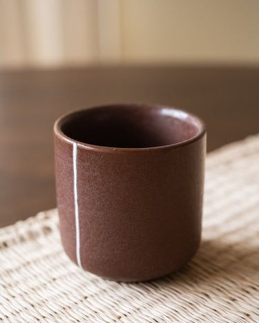 Coffee Mug Moa Burgundy Red - Things I Like Things I Love