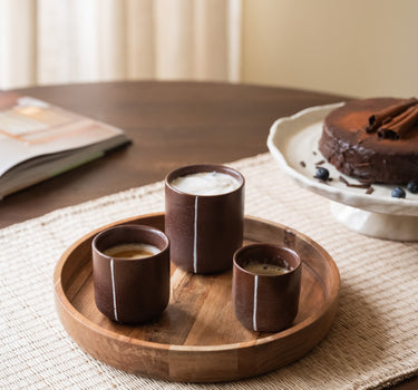 Coffee Mug Moa Burgundy Red - Things I Like Things I Love