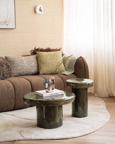 Coffee Table Muna Green 60cm - Things I Like Things I Love