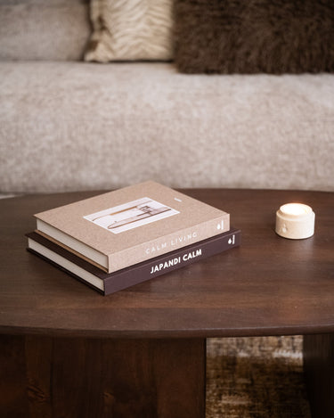 Coffee Table / Storage Book Japandi Calm Linen - Things I Like Things I Love