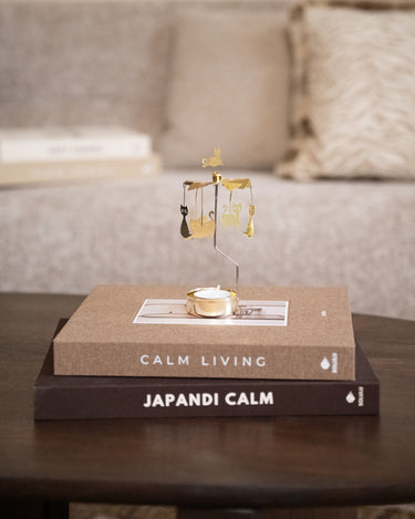 Coffee Table / Storage Book Japandi Calm Linen - Things I Like Things I Love