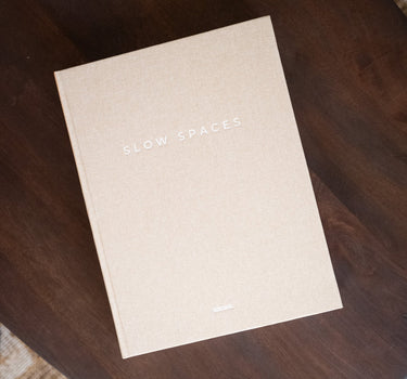 Coffee Table / Storage Book Slow Spaces Linen - Things I Like Things I Love