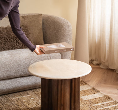 Coffee Table Xav Marble Beige - Things I Like Things I Love