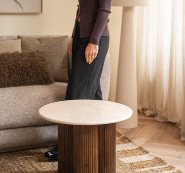 Coffee Table Xav Marble Beige - Things I Like Things I Love